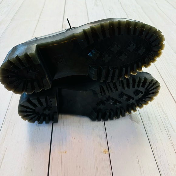 Dr Martens Leona Lug Sole Platform Derby Shoes Size 11 - Picture 11 of 12